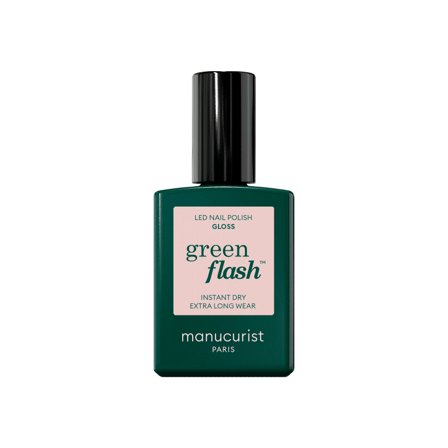 Manucurist GREEN FLASH - Smalto Semipermanente Gloss 15ml - Smalto Effetto Gel
