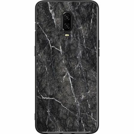Oneplus 6t Svart Skal Marmor Svart