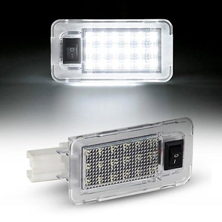 18SMD Hvite LED Interiør Bagasjerom Lys Bagasjeromslampe Ingen Feil For Toyota RAV4 MK5 XA50 OEM 81250-48010