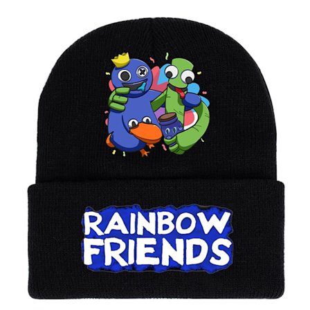 Roblox Rainbow Friends Stickad Cap Beanie Herr Dam Barn Presenter - on stock