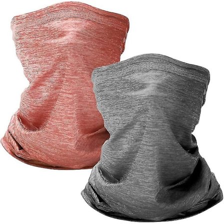 2 stk Halsvarmer Skiscarf Ski Snood Vinter Ski Halsvarmer Kvinne Hals Gaiters For Menn Vindtett Halsrør Kation Halsvarmer Sykling Ansiktsdeksel db