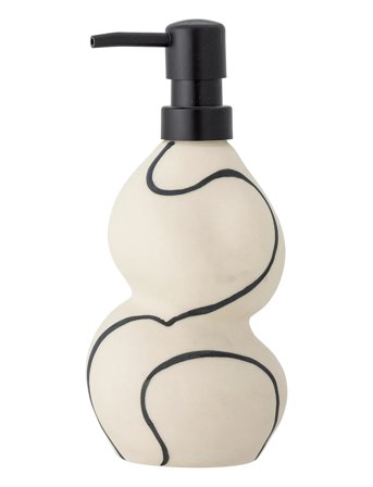 Bloomingville Minna Soap Dispenser - Cream - Ø 9.5 cm