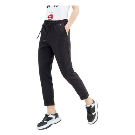 Fracomina, Sweatpants Czarny, Kobieta, Rozmiar: M
