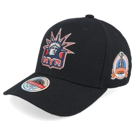 Mitchell & Ness - NHL Svart adjustable Keps - Hatstore Exclusive x New York Rangers The Stanley Win Black Adjustable @ Hatstore
