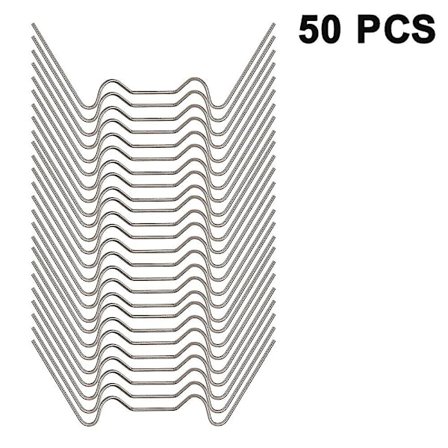 Rustfrie glassklips, W-type drivhusklips, for drivhus og hus hullkammerpaneler