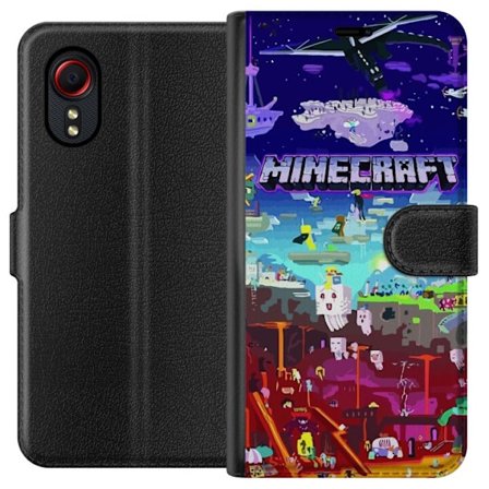Yhteensopiva Lompakkokotelo Samsung Galaxy Xcover 5 Minecraft