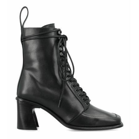 Marine Serre, Heeled Boots Czarny, Kobieta, Rozmiar: 38 EU