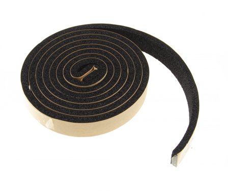 PELA 533384 Tätningsband till blästerskåp Svart, Verkstad