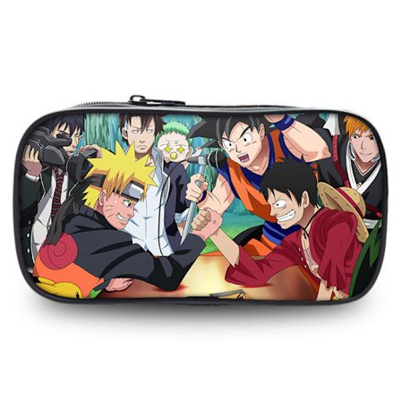 Wekity Naruto suurikokoinen kynäkotelo, paperitavarakassi, alakoulu- ja yläkoululaiset, kuviollinen kynäkotelo