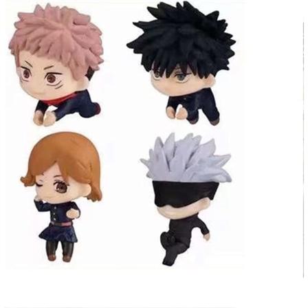Animefigur: 4 stk/sett Jujutsu Kaisen figurer leketøy animekarakter