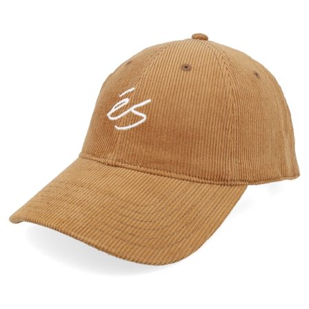 éS - Beis unconstructed Gorra - Mini Script Courduroy Brown Dad Cap @ Hatstore