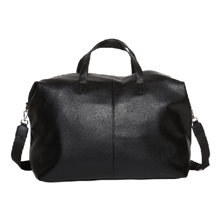 Noella Holdall Medium Weekend Bag - Black Leather Look Weekendväskor Dam Svart ONESIZE