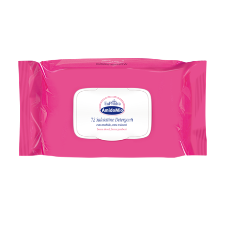 Euphidra Amidomio Salviette Umidificate 72 Pezzi