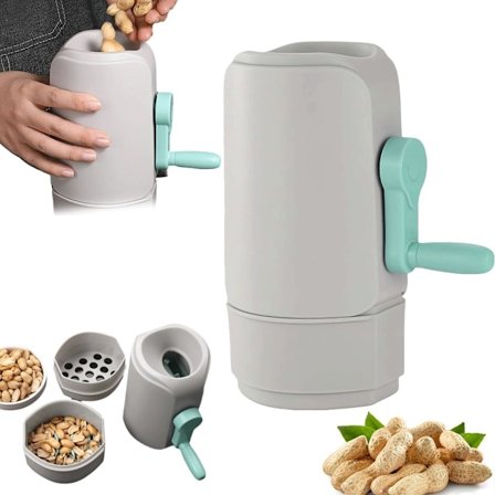 Automaattinen pistaasipähkinän avaaja, maapähkinän kuorintaväline, 2024 päivitetty pistaasipähkinän avaaja, helppokäyttöinen