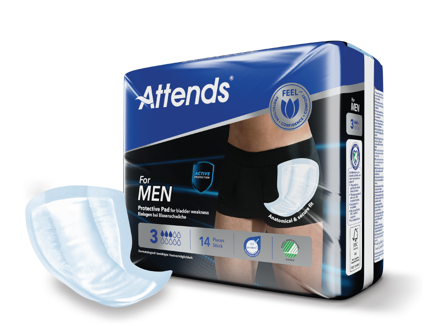 Attends For menn 3, 14 stk.