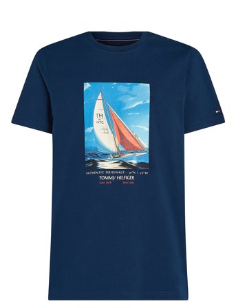 Tommy Hilfiger | Hilfiger Color Photo Print Tee | L