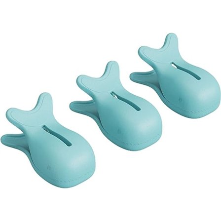 Sjov Poseclips med Magnet til Organisering og Forseglning af Nødvendige Køkkenopbevaringsclips Velegnet til Mad Køkken og Hjem Små Madposer (D, En 