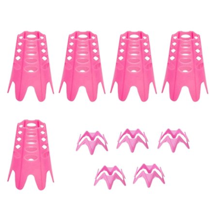 Golf Tees, 10st Golf Simulator Tees för Hem, Utomhus Indoor Golf Tees Simulator träningsträning, Golf Mat Tees Set