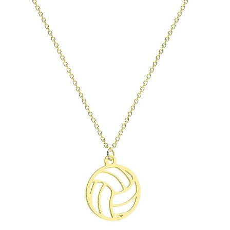 Volleyball Vedhæng Halskæde Link Kæde Spiller Bold Charm Halskæder Til Kvinder Mænd Sports Bold Spiller Gothic Smykker