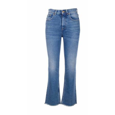 Golden Goose, Jeans Blauw, Dames, Maat:W30,Cotton