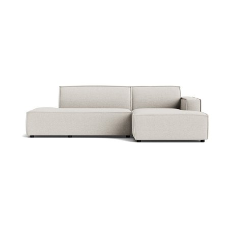 Lyon Chaiselong Sofa, Højrevendt med Open End - Modesto Creme - Komfortabel og Stilfuld - 278x160x78cm - Sofa, Chaiselong