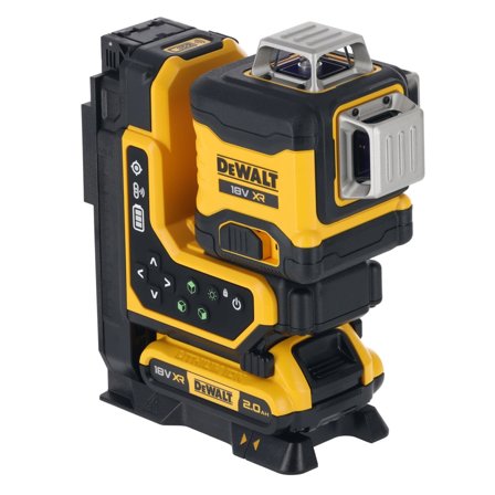 Dewalt DCLE34035D1-QW Krysslaser med batteri og lader, rød laser, Laserinstrumenter