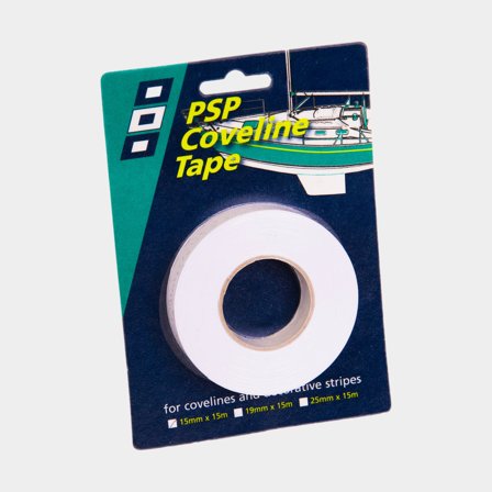 Dekortape PSP Coveline Tape, 15 mm x 15 meter, hvid