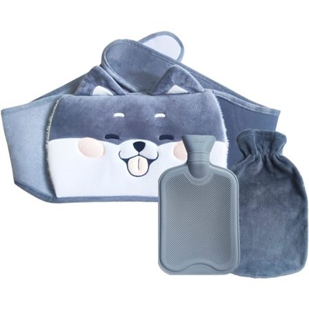 Lämminvesipullo Luonnollinen 1L Kumi Lämminvesipullot Vyötärö Jalat Sänky Lämmin, Niska ja Hartia Selkä Jalka Kivunlievitys