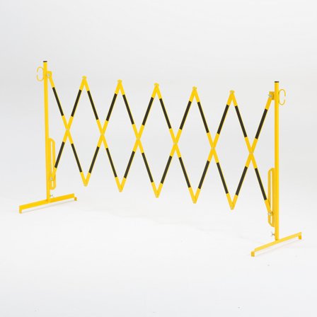 Absperrung , L 3000 mm, schwarz/gelb