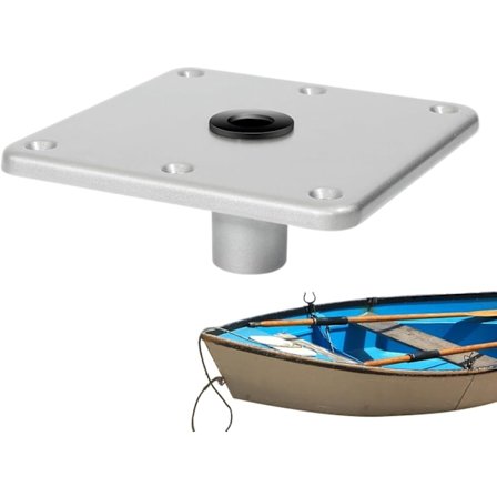 Bådsædepedestaler og baser | Heavy Duty sædebeslag, monteringsbeslag, metalbådsædepedestal, 3/4 pin post stikkontakt marinebase, bådsædebase