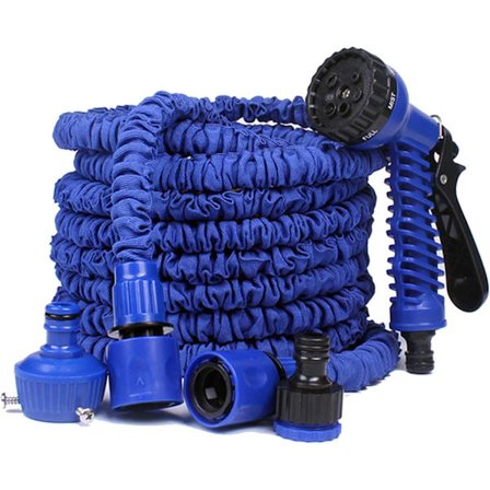 Trädgårdsslang Retractable TPE Inner Tube, 7 Funktioner, Används för Cle