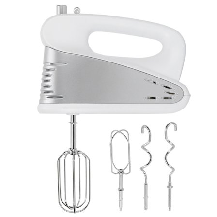 200W Elektrisk håndmixer 5 hastigheder håndholdt mixer med blandetilbehør EU-stik 220V