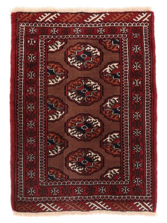 Small Turkaman Rug 58X78 Wool
