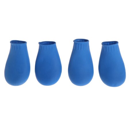 Hunde Gummistøvler Vanntett Sklisikker Valpesko Kjæledyr Hundesko for Hund S/for Blå