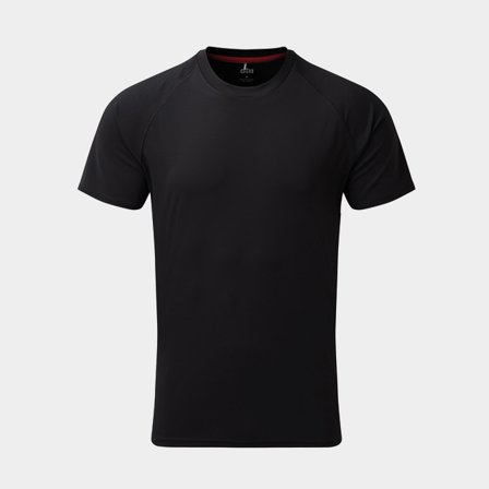 UV-tröja kortärmad Gill UV Tec Tee Black, herr, Small