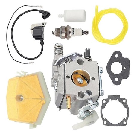 Forgassersett Kompatibelt Husqvarna 50 51 55 61 254 257 262 266 268 272 Motorsag Kompatibelt Walbro Wt-170-1 Wt-170 Erstatter 503 28 15 04