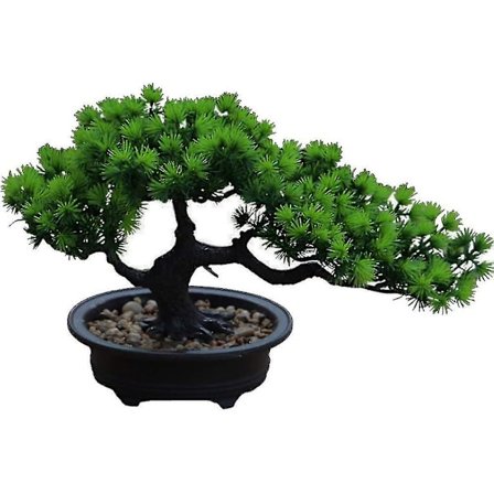 Konstgjord Bonsai Träd Falsk Växt Dekoration I Konstgjord Kruka Japanska Växter