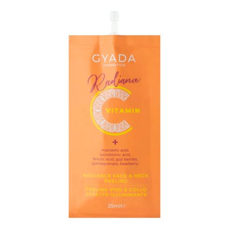Gyada Cosmetics Radiance Vitamin C Radiance Face & Neck Peeling 25ml - Esfoliante viso