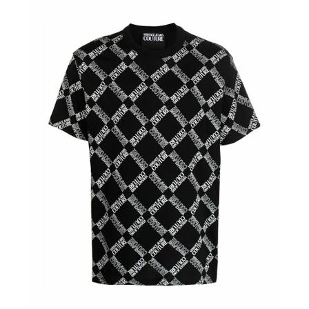 Versace Jeans Couture - T-shirts - Svart - Herr - Storlek: S, Herr, Storlek: S