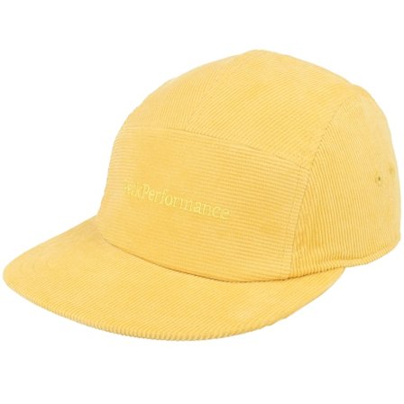 Peak Performance - Žlutá 5panel Kšiltovka - Corduroy Cap Mellow Yellow 5-Panel @ Hatstore