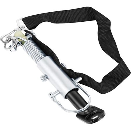 Trailerkobling Cykel Universal Kobling Adapter Trækstangsadapter Klemme med Sikkerhedsnål til Børnehunde Trailer Cykel Tilbehør Beslag