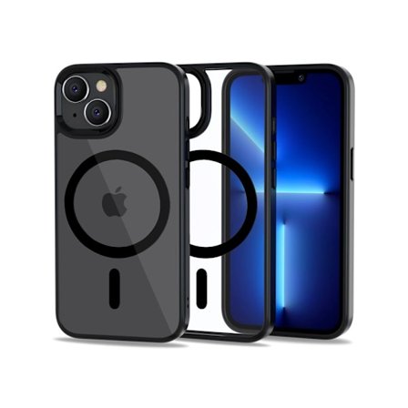 Tech-Protect iPhone 14 Magsafe Skal - Sort/Klar