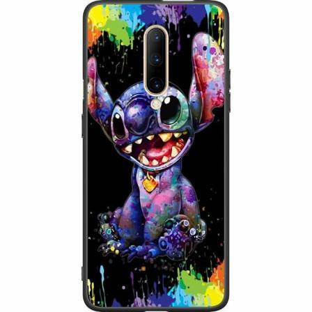 Oneplus 7 Pro Svart Skal Lilo And Stitch