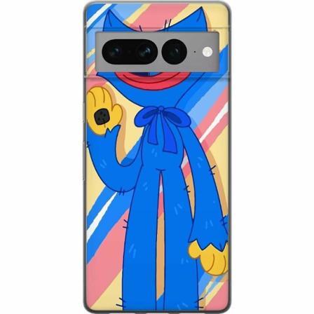 Google Pixel 7 Pro Genomskinligt Skal Huggy Wuggy