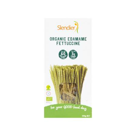 Slendier Fettuccine Di Edamame 200g - Pasta Proteica Sana