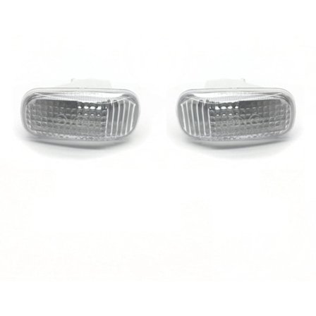 Sidoblinkers - Skärmarkeringlampa Passar för City Stream Odyssey -V FIT JAZZ 2002-2014 Vit