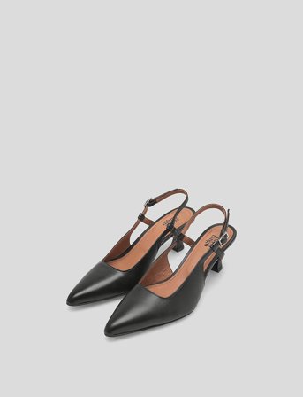 Twist & Tango New York Slingback Heels - Black - 37