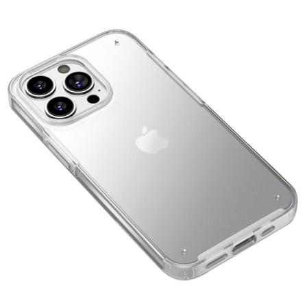 Iphone 14 Pro Anti-scratch Hard Pc + Soft Tpu Skal - Genomskinli Transparent