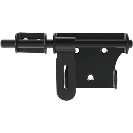 Dørbolt Låsebeslag Skyvedørsport Lås 15cm med Hengelåshull Ext