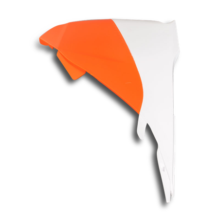 Pannelli Airbox Rtech Arancio-Bianco - KTM 85 SX 2013-2017
